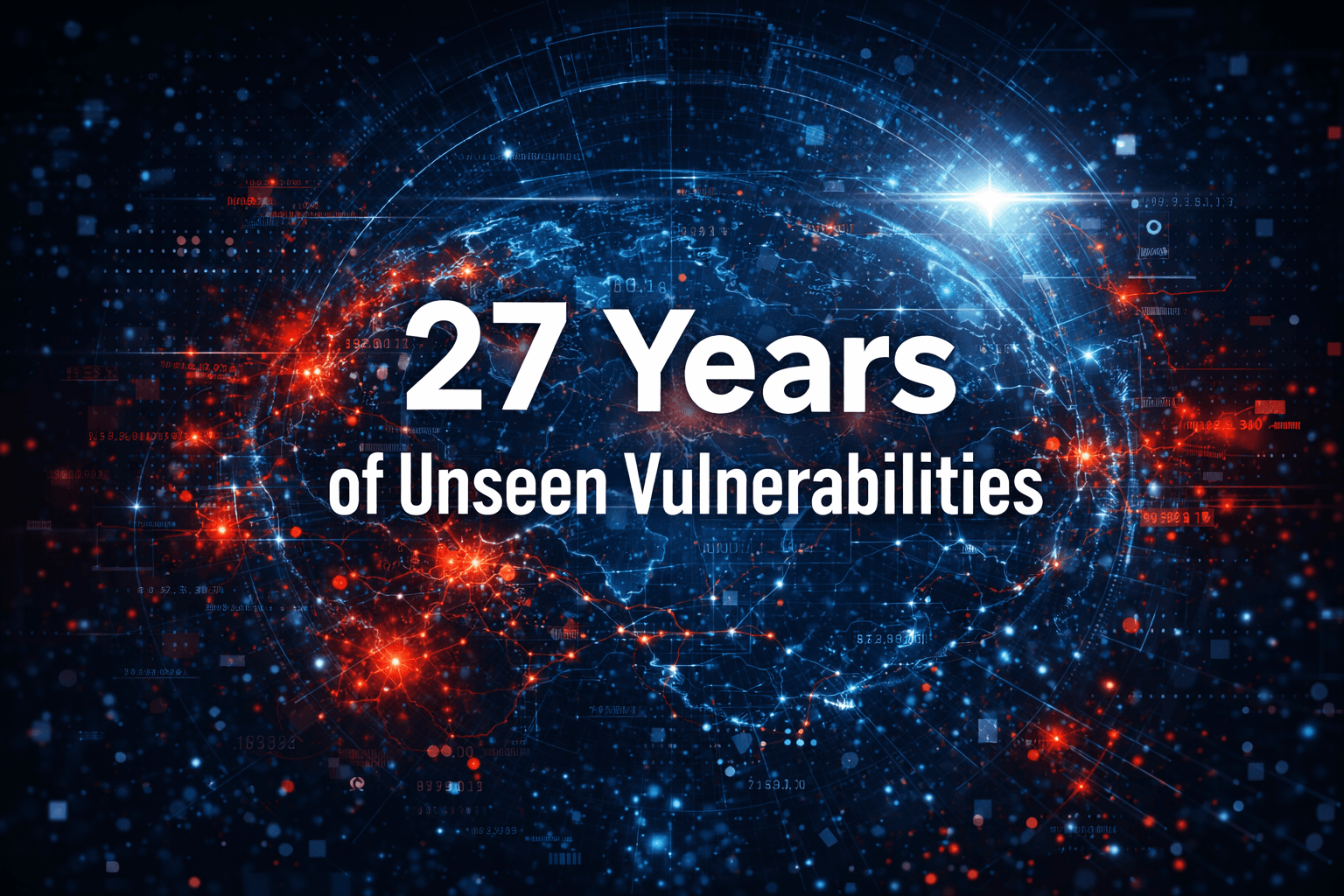 The Internet Is Carrying 27 Years of Unresolved Vulnerabilities — And We Just Proved It