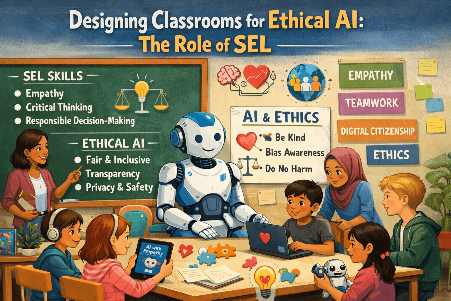 Designing Classrooms for Ethical AI: The Role of SEL