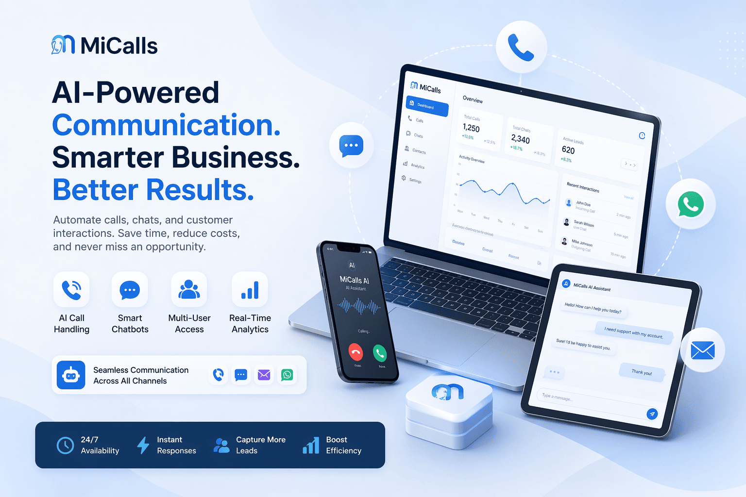 Meet MiCalls: The AI-Powered Communication System Transforming Modern Businesses
