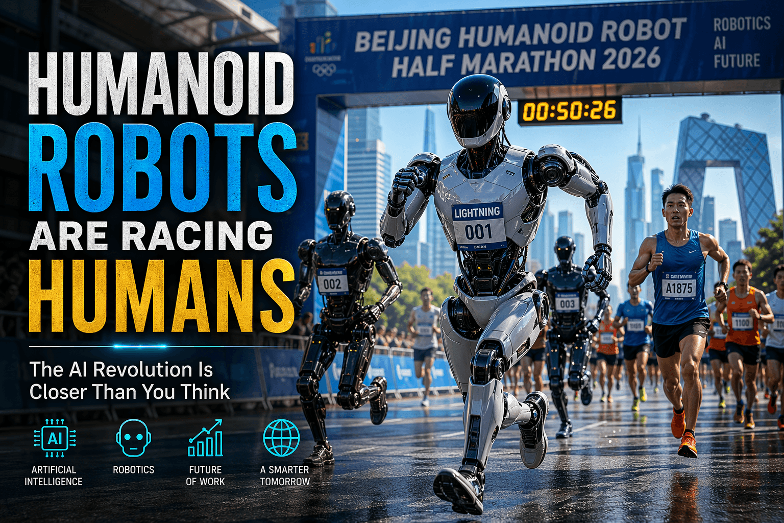 Humanoid Robots Are Racing Humans: The AI Revolution Is Closer Than You Think
