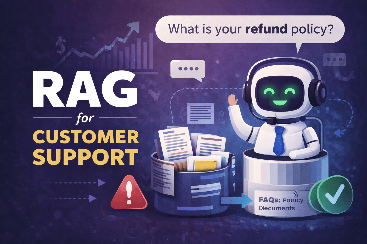 RAG for Customer Support: How Retrieval-Augmented Generation Improves Chatbot Accuracy.