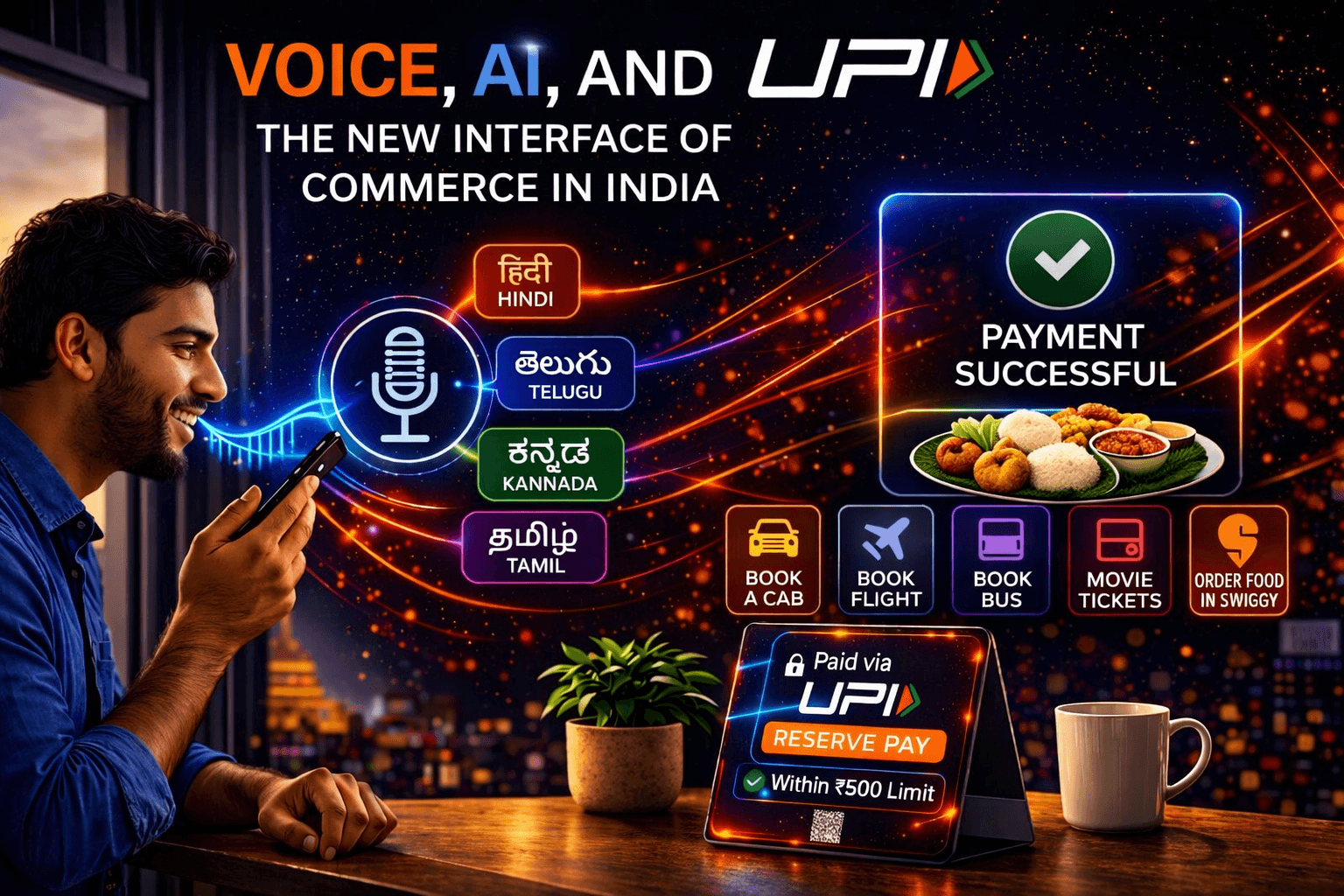 Voice, AI, and UPI: The New Interface of Commerce in India