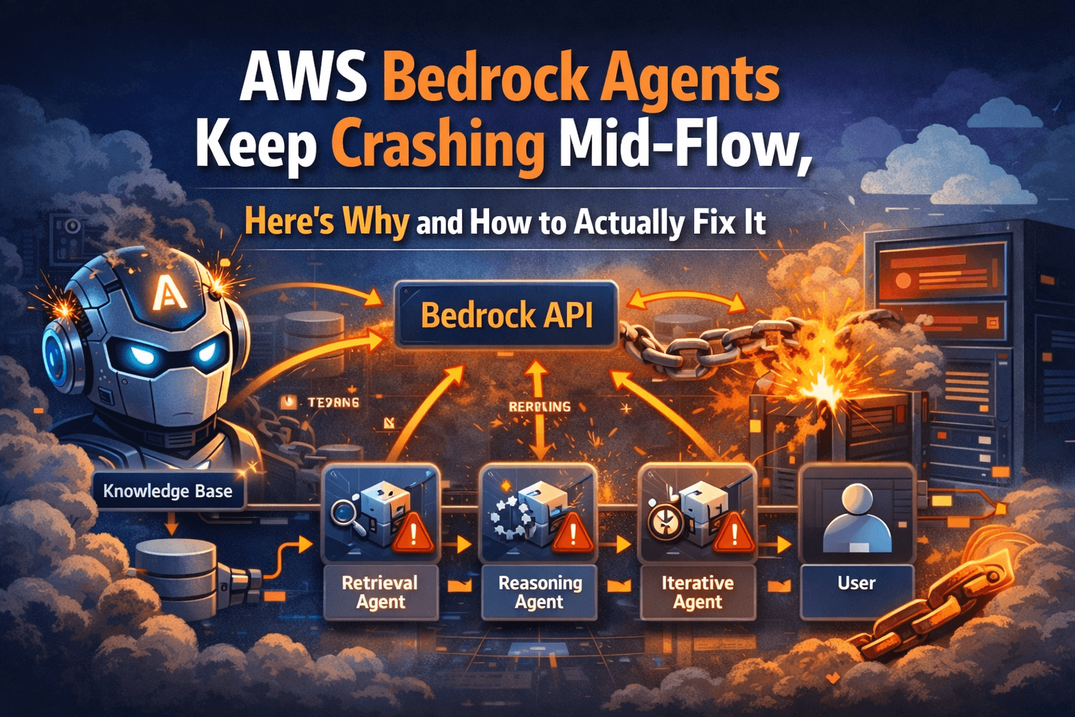 AWS Bedrock Agents Keep Crashing Mid-Flow, Here’s Why and How to Actually Fix It
