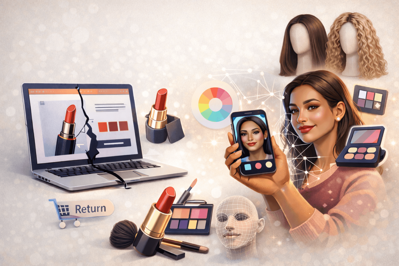 Why Product Visualisation Is Still Broken in Beauty Ecommerce & How AR Can Build Trust at Scale?