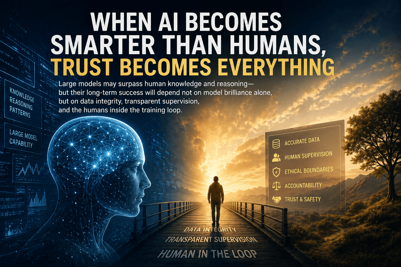 When AI Becomes Smarter Than Humans, Trust Becomes Everything