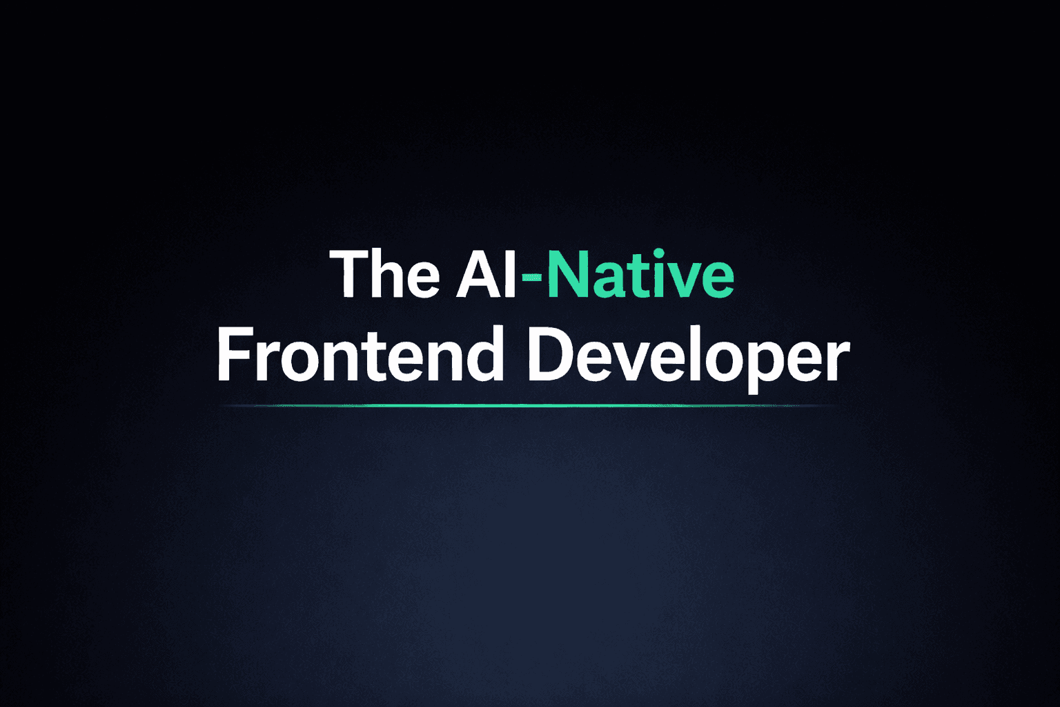 Core Development — React, Architektur und die Frage, die AI nicht beantworten kann