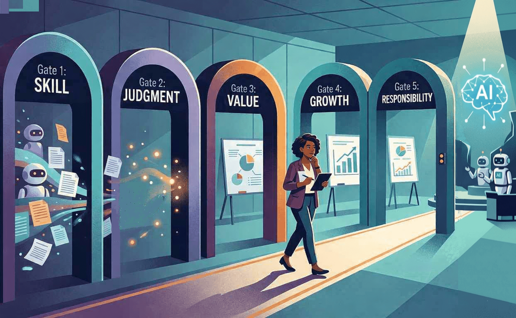 The 5 Gates: When NOT to Use AI at Work