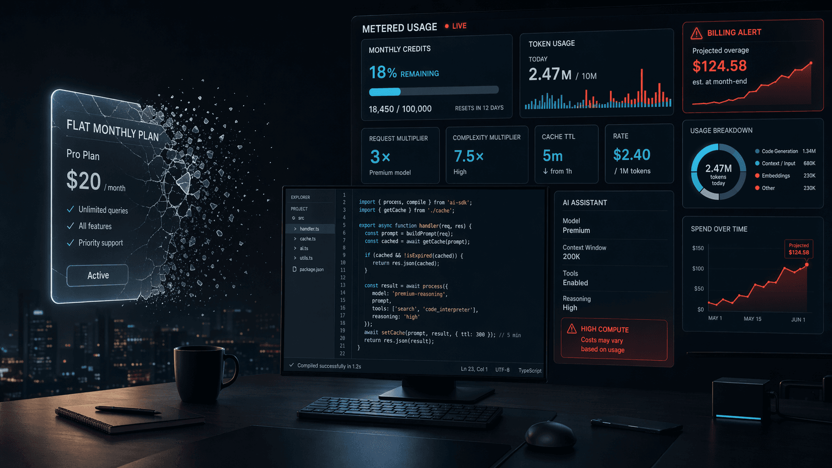 The Flat-Rate AI Coding Subscription Era Is Ending: What GitHub Copilot, Claude Code, and Cursor…