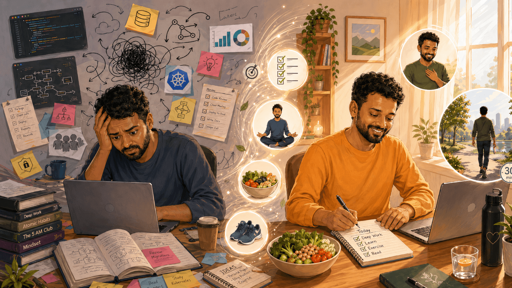 Day 116 —Learning, Working, and Feeling Overwhelmed: Finding Balance in the Middle of Growth