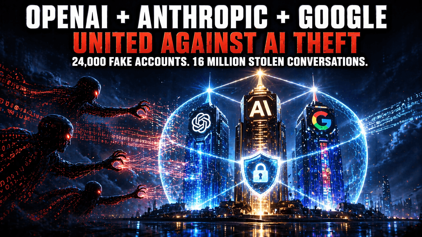 OpenAI, Anthropic, and Google Just Teamed Up for the First Time. The Reason Should Terrify You.