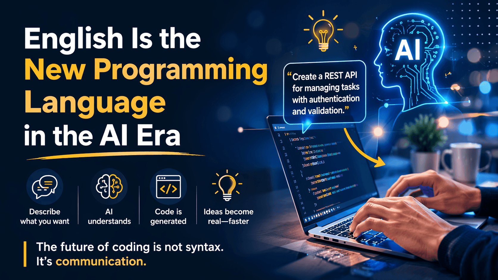 English Is the New Programming Language in the AI Era