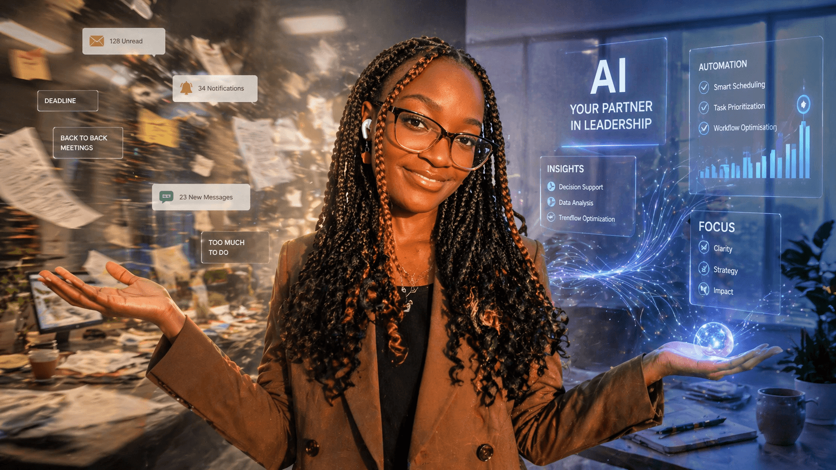 The Productivity Trap: Why Doing More Is Slowing Leaders Down (And How AI Fixes It)