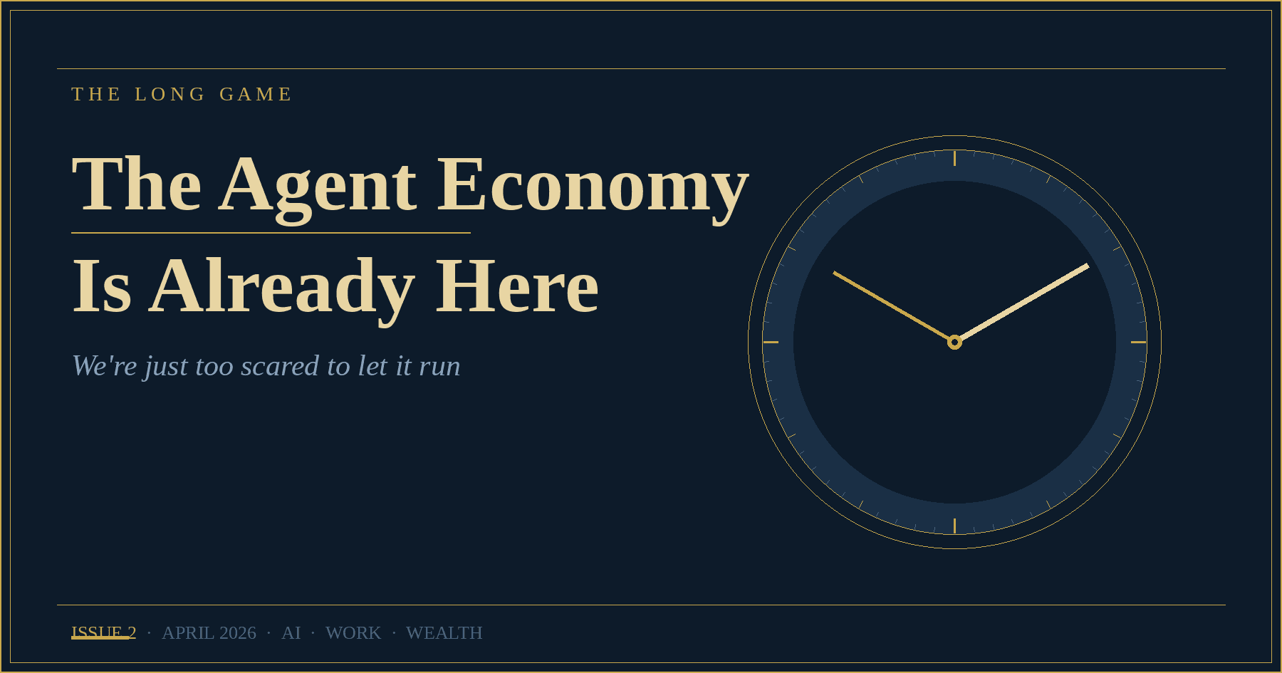 The Agent Economy Is Already Here - We’re Just Too Scared to Let It Run