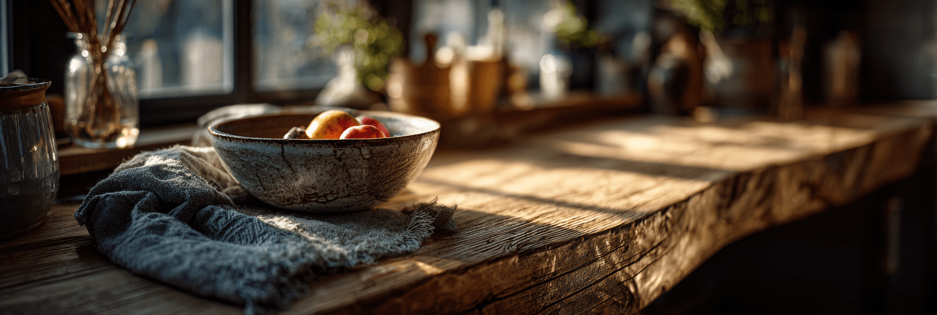 PROMPT CAPSULE : Warm Domestic Poetry in Interior in Midjourney.