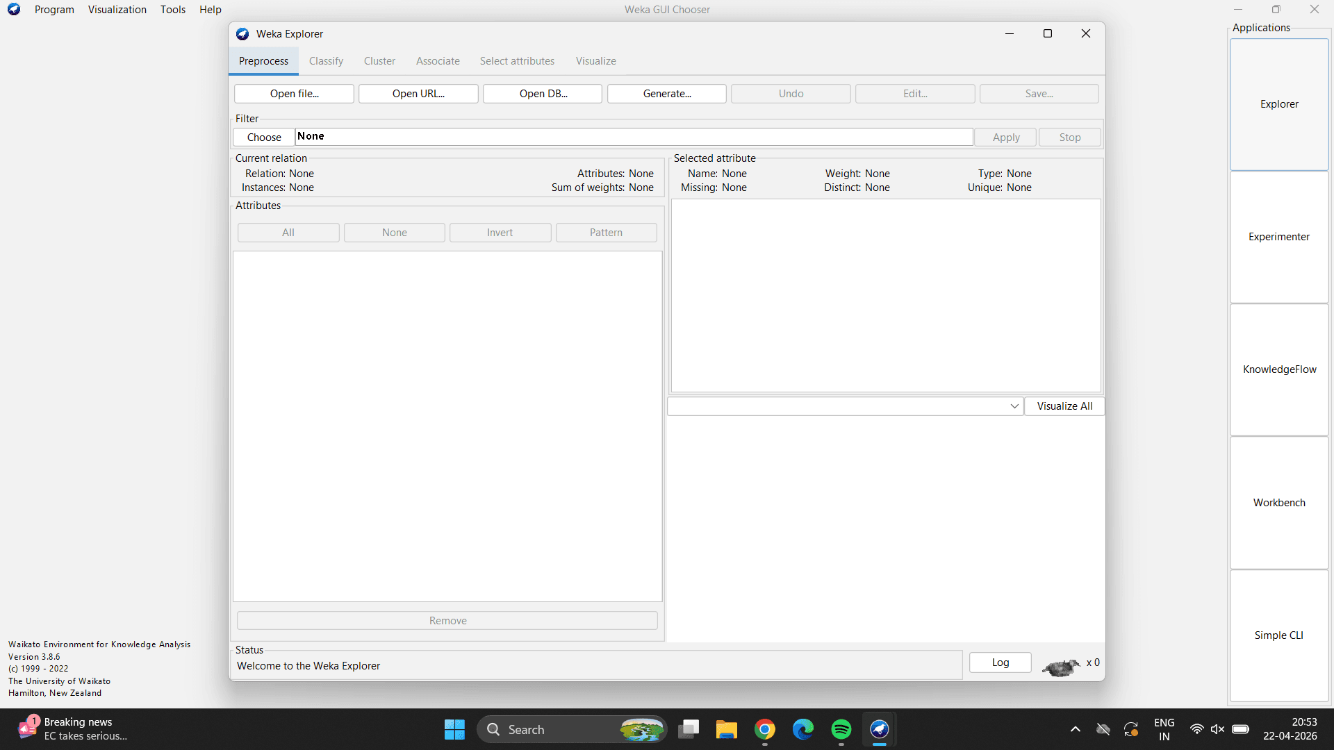 Machine Learning Made Simple: Classification using WEKA with Visual Insights