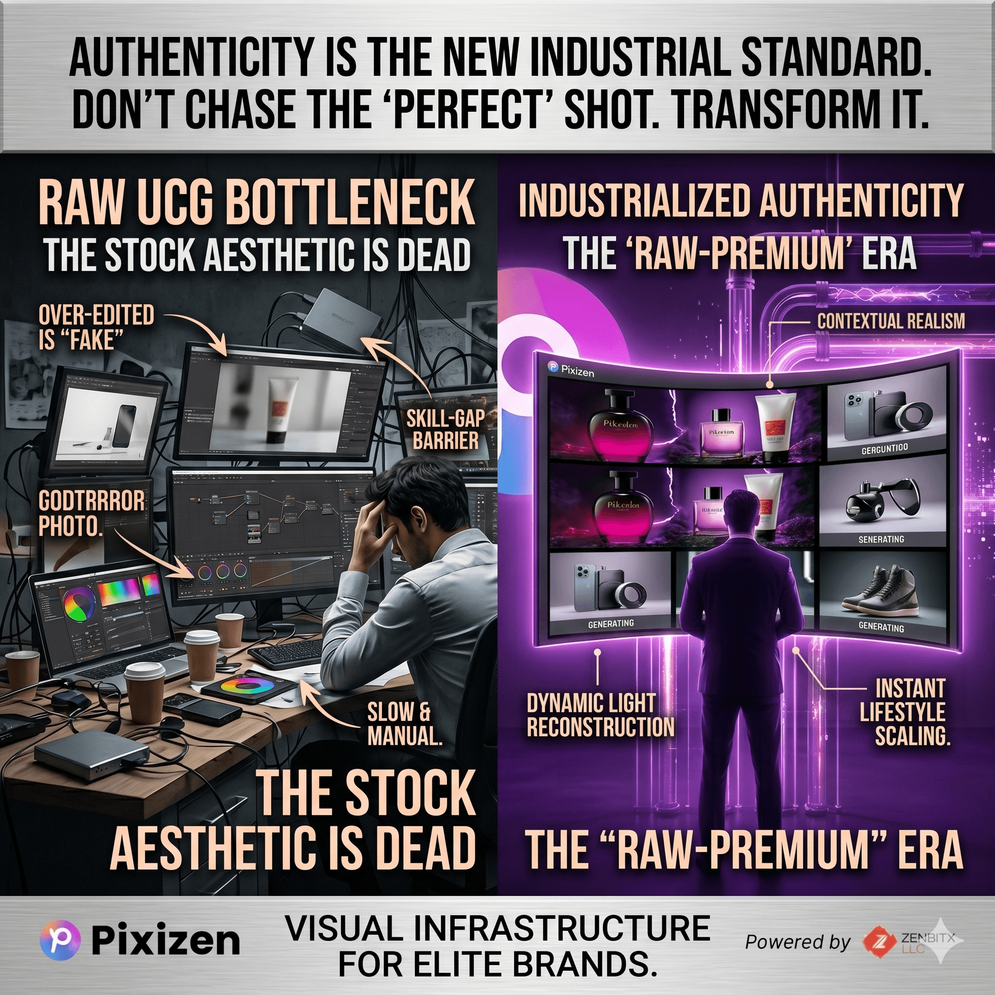The Death of the “Stock” Aesthetic: Why Authenticity is the New Industrial Standard