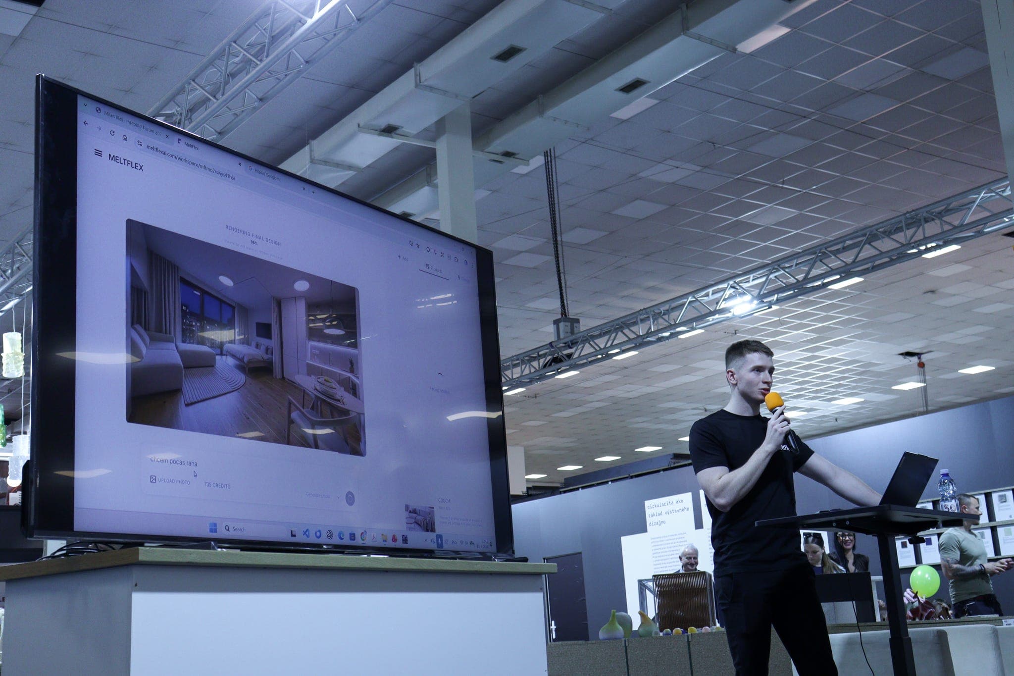 MeltFlex AI at Furniture & Living 2026 Nitra — AI Staging Live at Europe’s Largest Furniture Fair |…