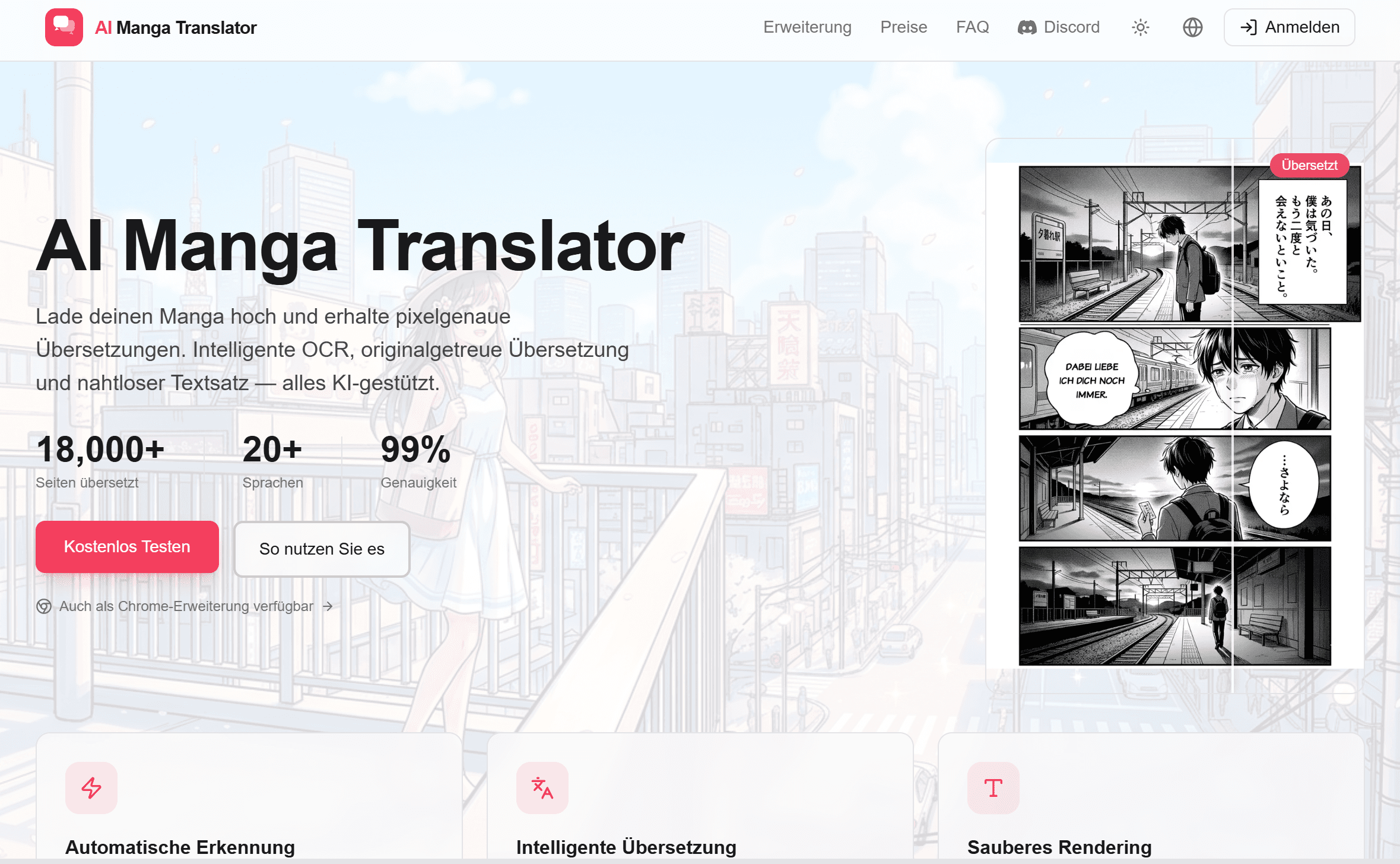 Translate Raw Manga to German Instantly: Best 2026 AI Tool
