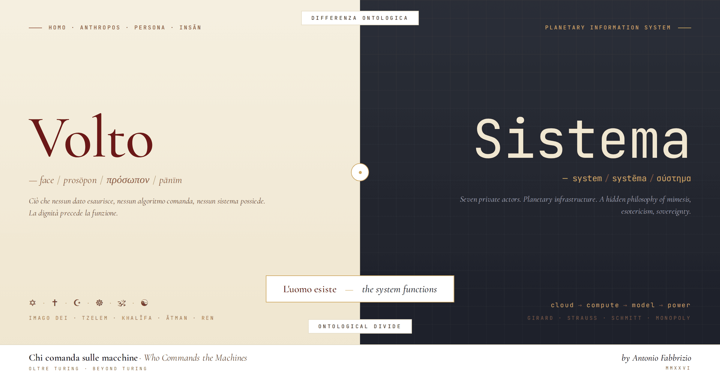 Chi comanda sulle macchine