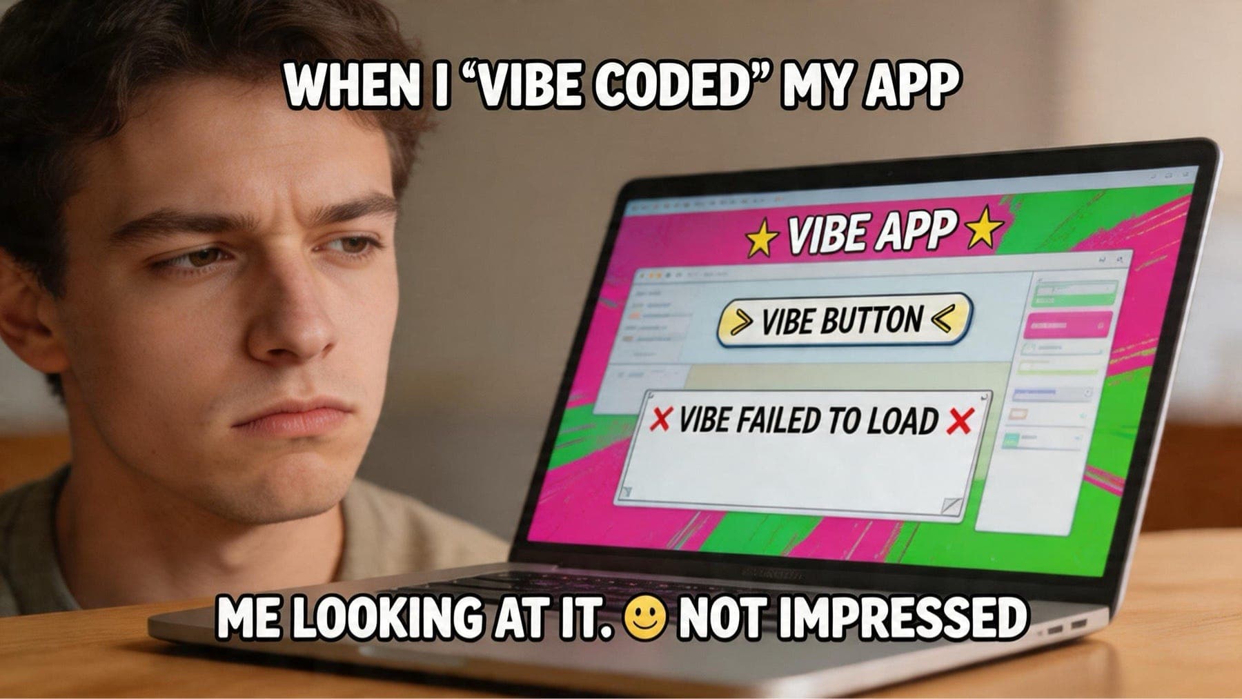 So I vibe coded a tool, so what?