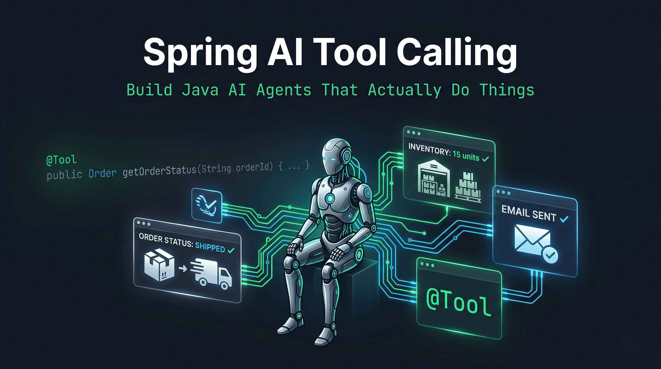 Spring AI Tool Calling: Build Java AI Agents That Actually Do Things