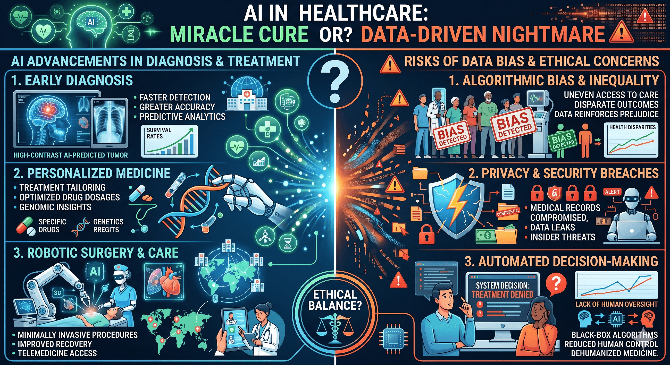AI in Healthcare: Miracle Cure or Data‑Driven Nightmare?