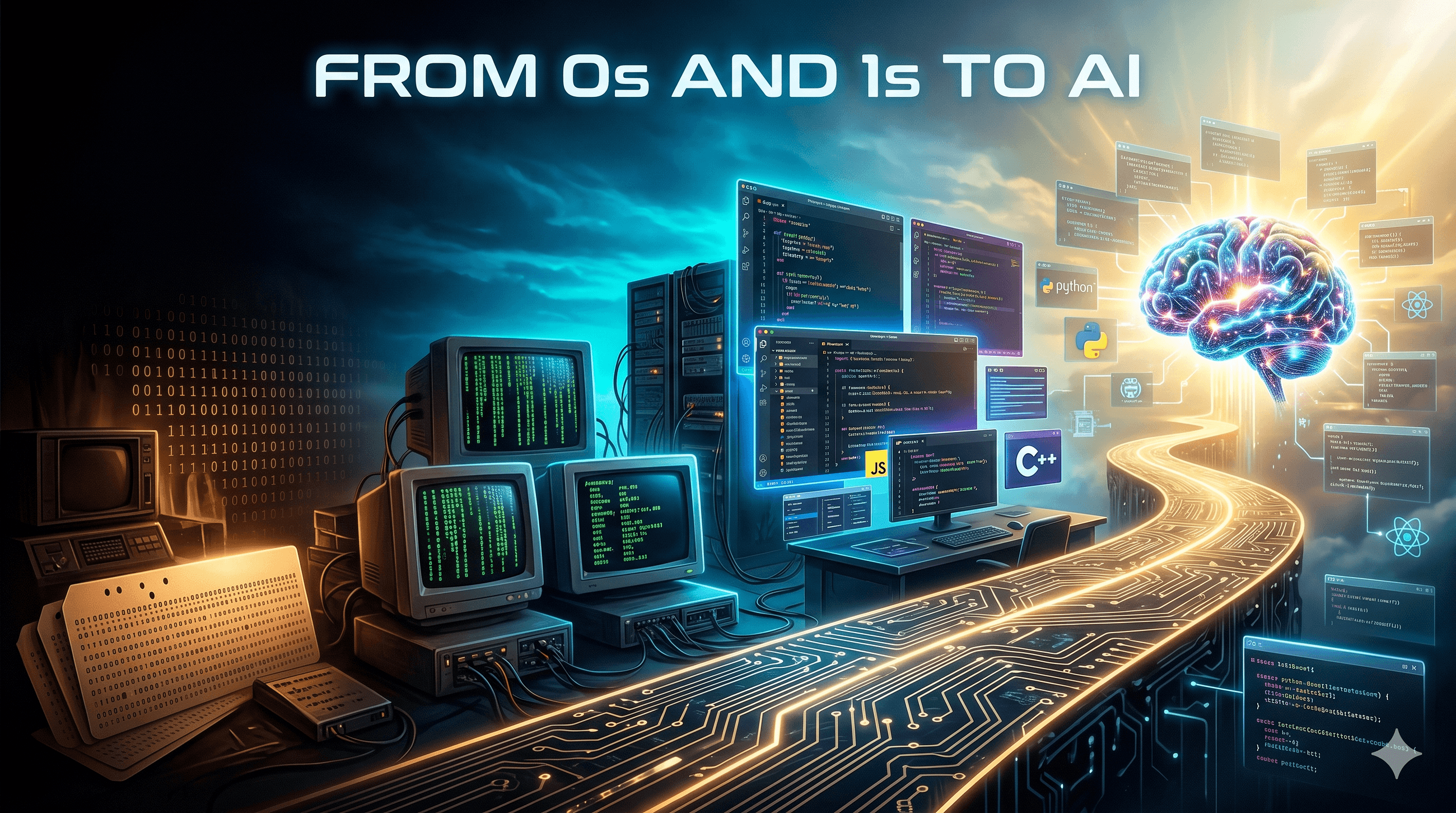 From 0s and 1s to AI Prompts: The Complete Programming Language Journey