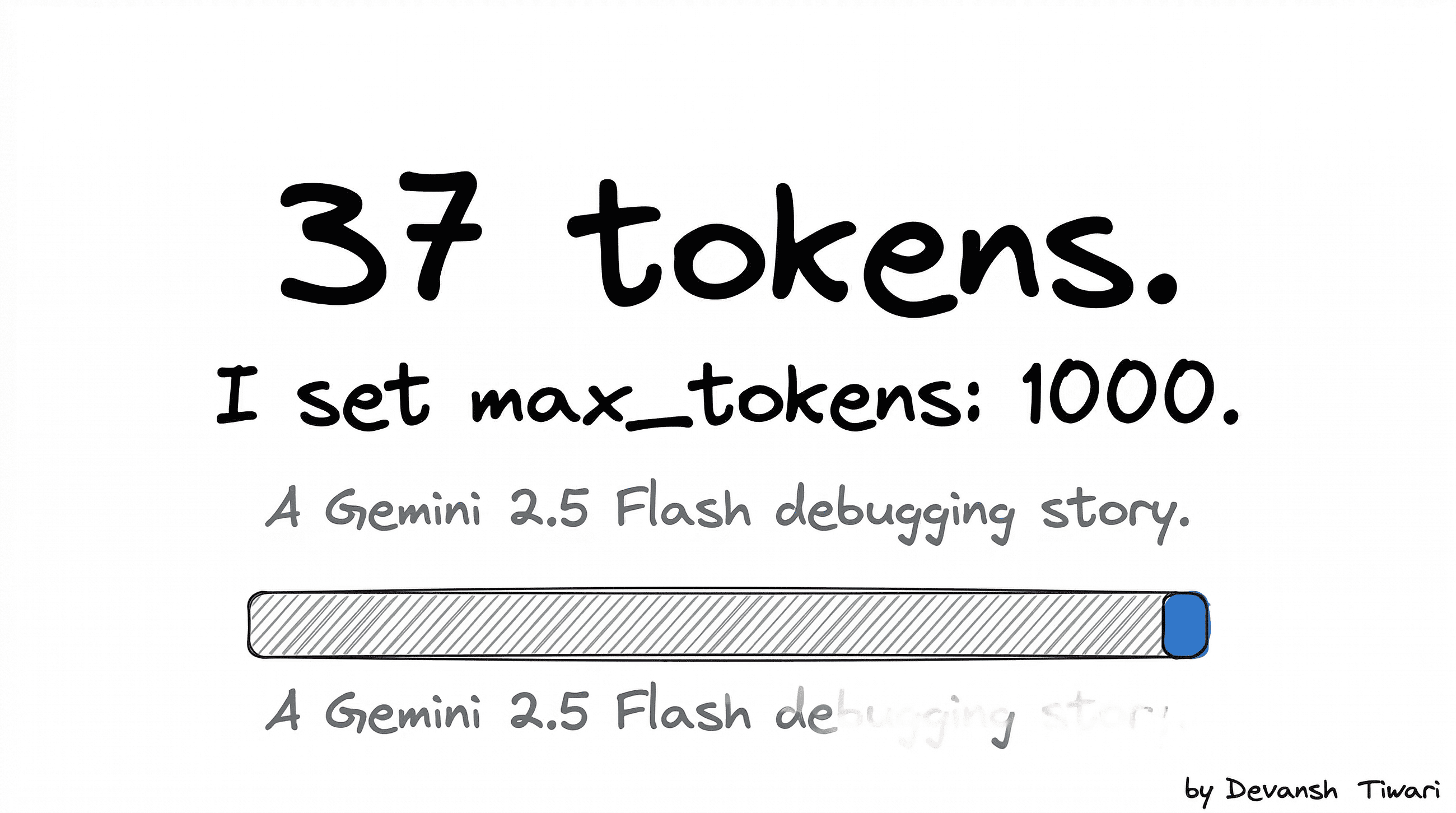 Gemini 2.5 Flash was returning 37 tokens. I spent a day figuring out why.