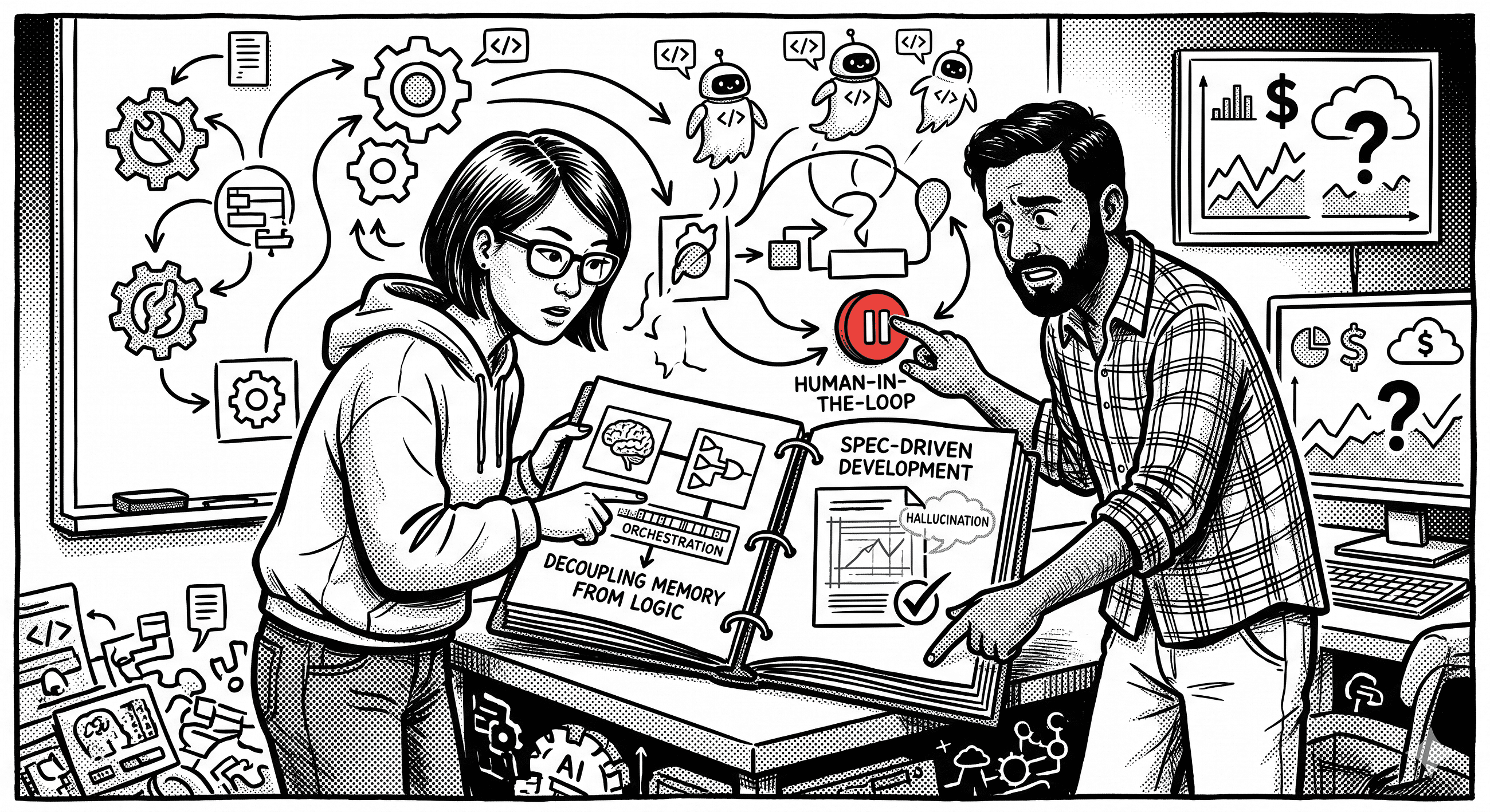 Managing Agentic Coders to Build Agentic Software Architectures