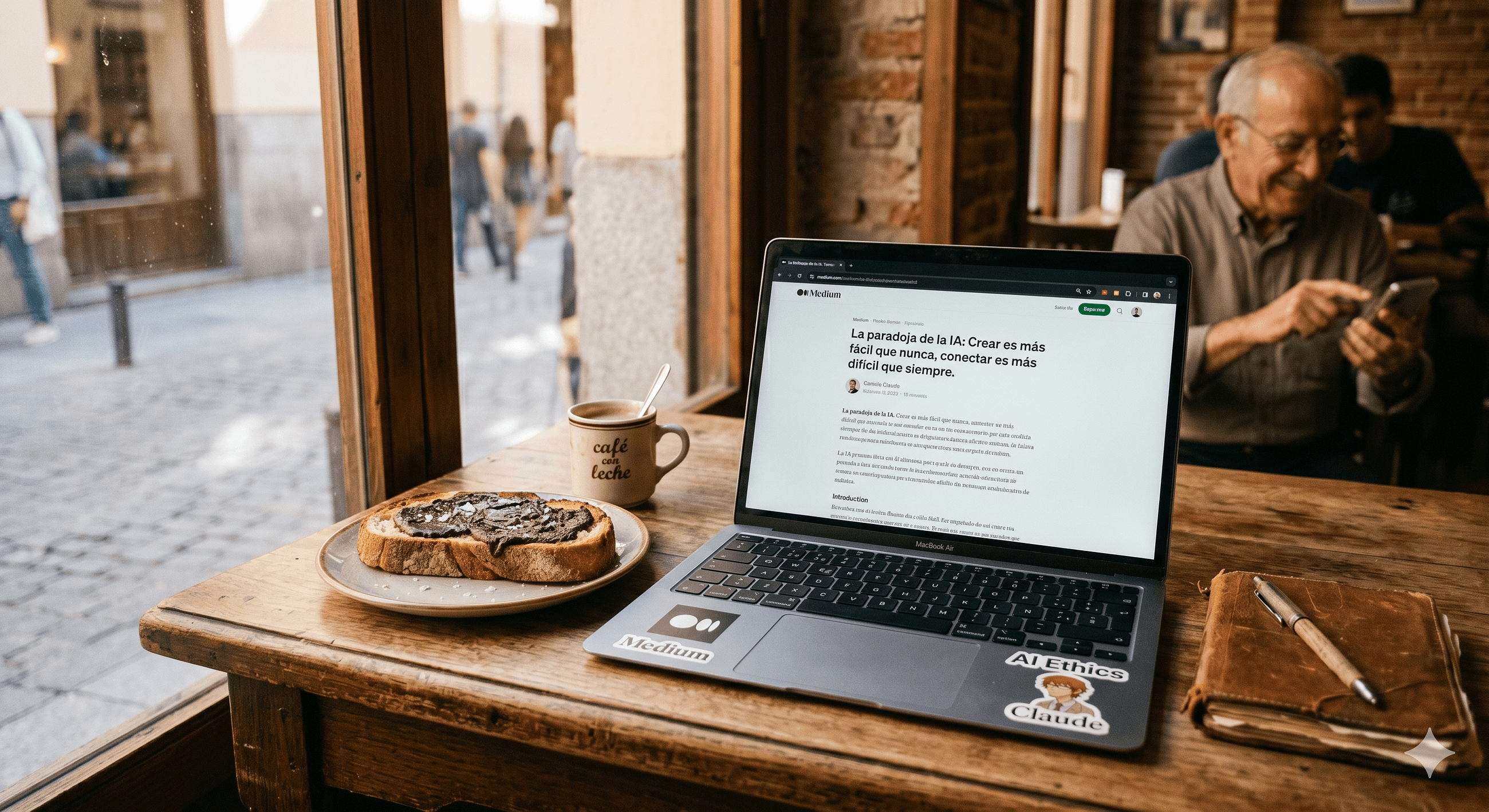 La paradoja de la IA: Crear es más fácil que nunca, conectar es más difícil que siempre.