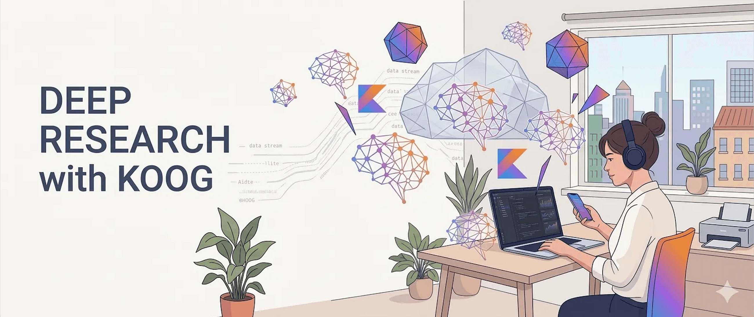 Building a deep research agent with koog: Giving your agent memory and real tools