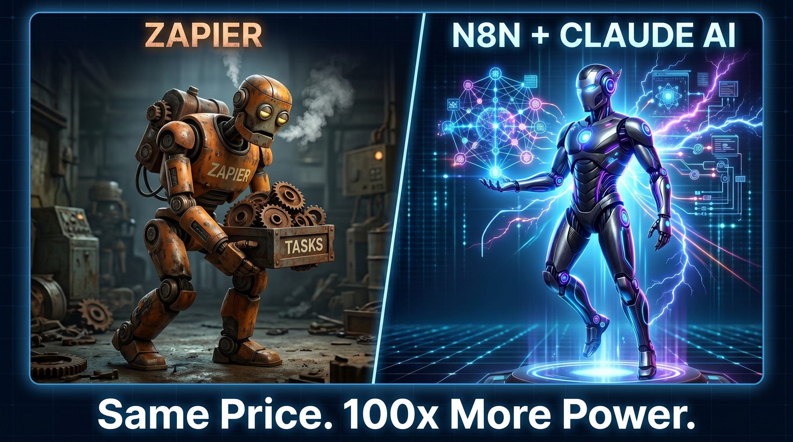 Stop Using Zapier. Here’s Why N8N + Claude is 100x More Powerful for the Same Price
