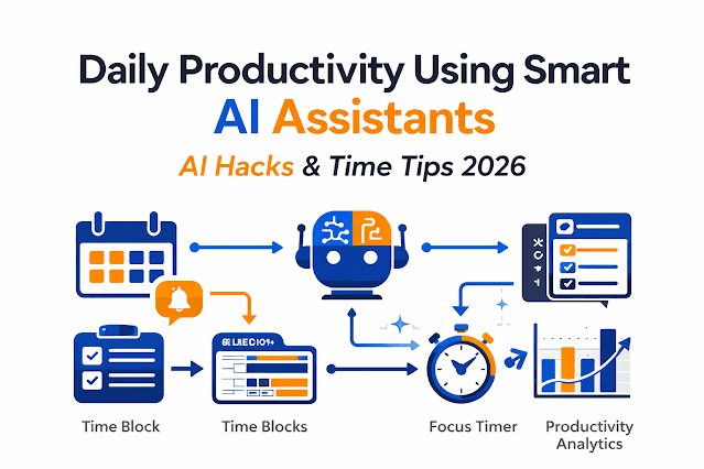 Daily Productivity Using Smart AI Assistants | Time Management Tips 2026