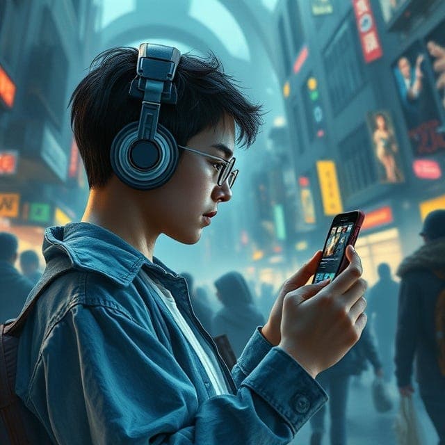 “Scrolling for Peace: How Youth Are Turning to AI for Answers”