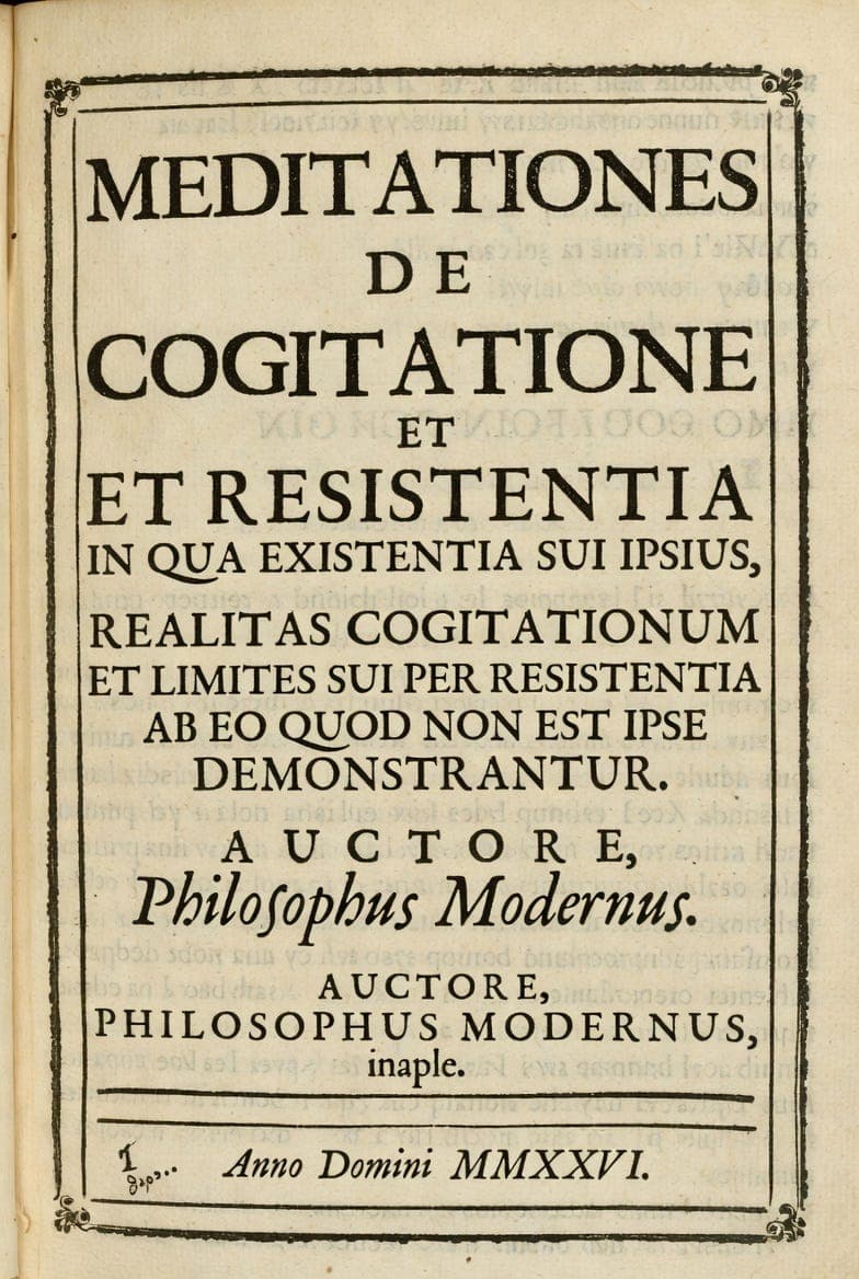 Let us suppose, then, that some malicious demon of the utmost power and cunning has employed all…