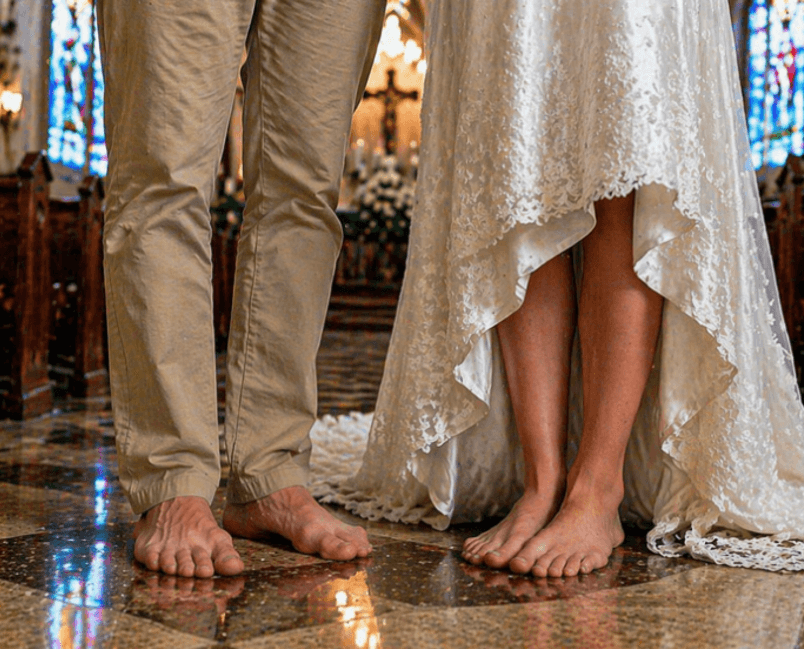 Running to Your Wedding Barefoot?