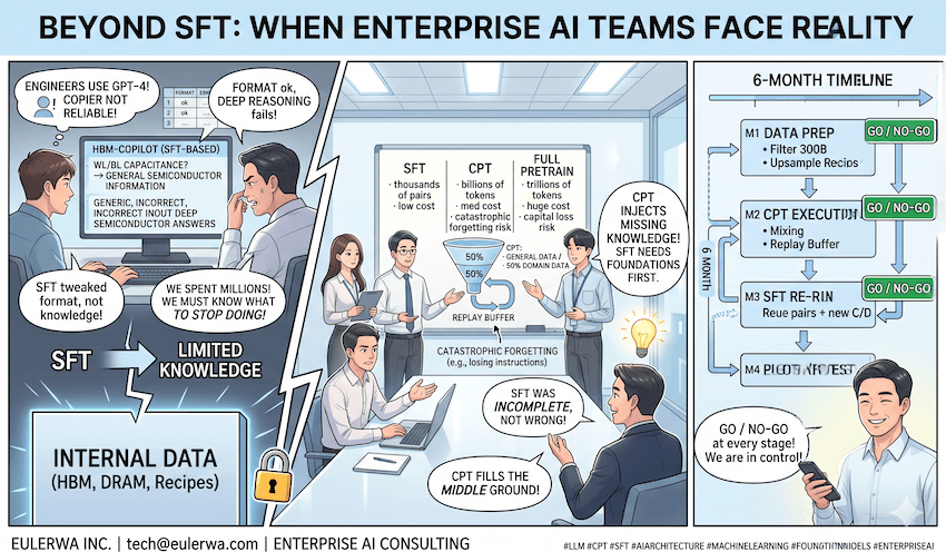 When CPT Matters — What Enterprise AI Teams Actually Face