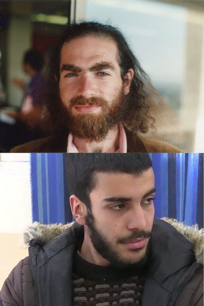 The first is Gregory Perelman and the second is Boudraa Khaled.