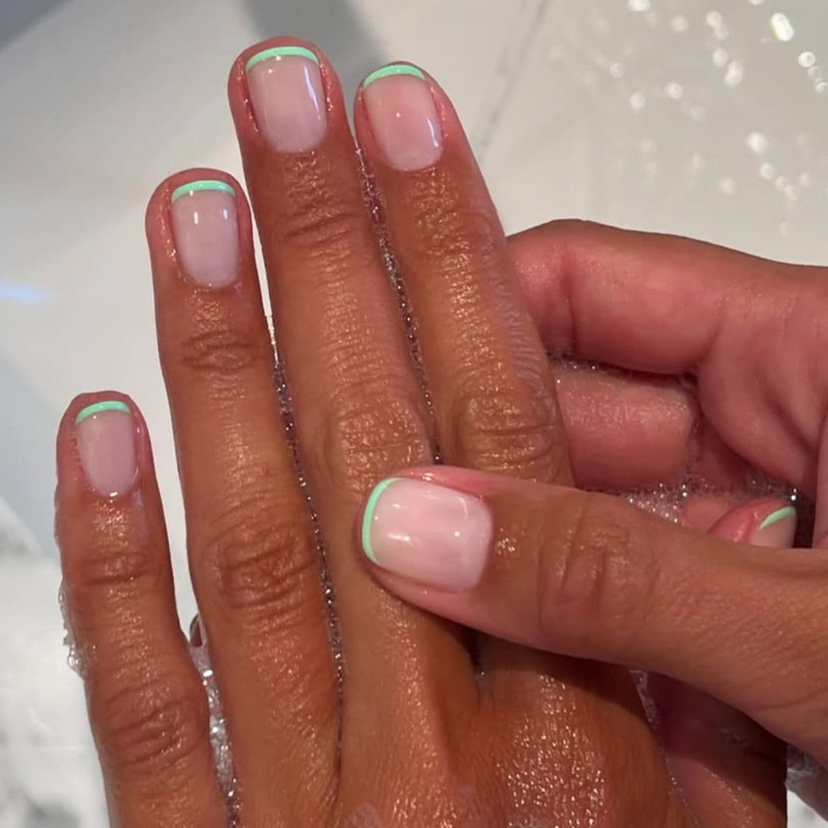No, Not White—This Unexpected French Tip Colour Is Set to Dominate This Season
