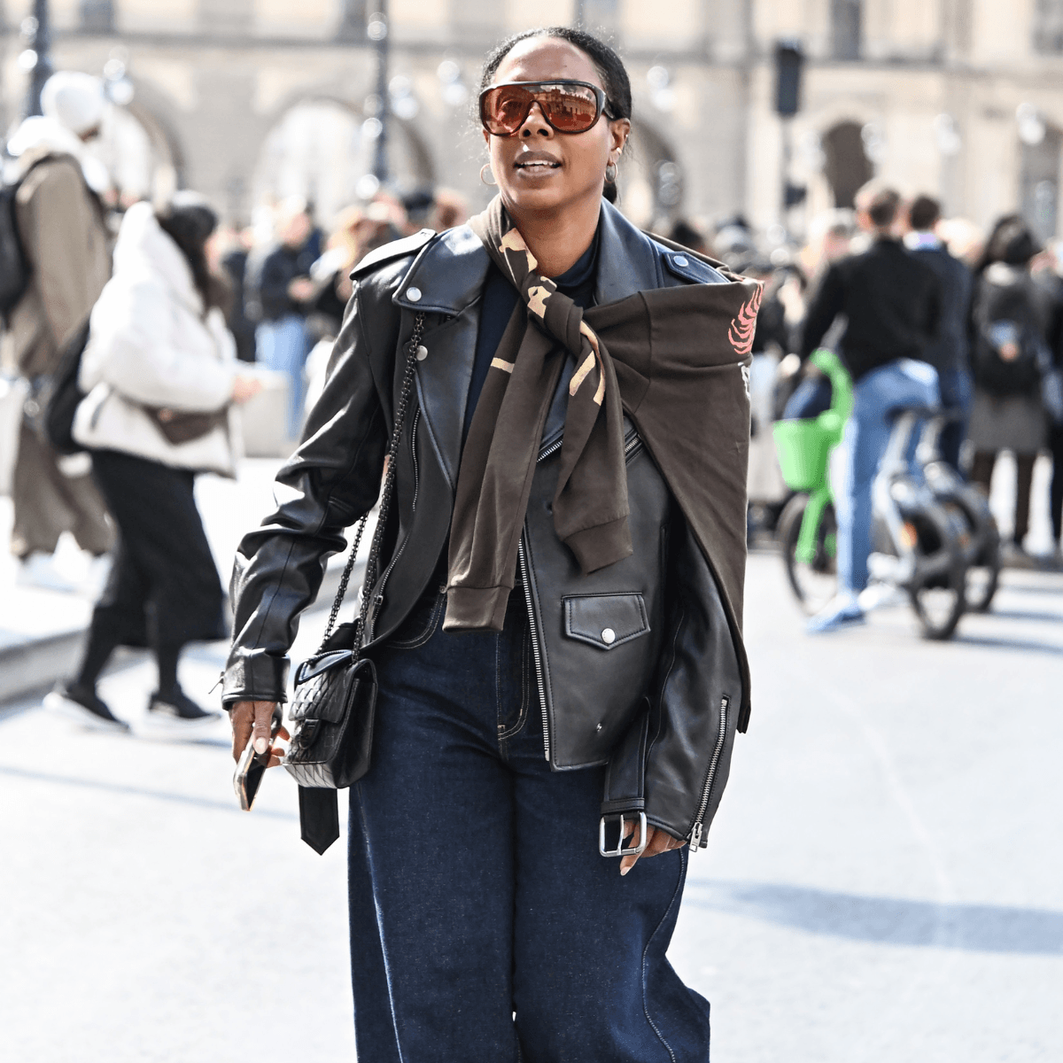 Shield Sunglasses Are the Go-To Shape for Giving Even the Most Feminine Outfits an Edge