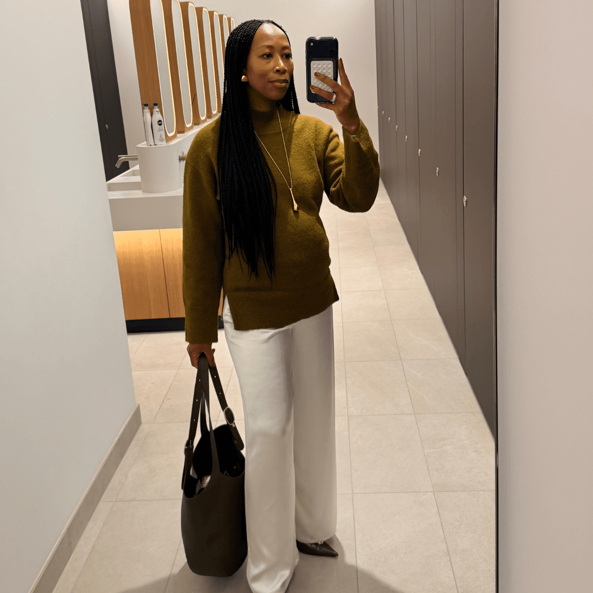 Power Dressing While Expecting: Thandi Maqubela on Her Go-To Maternity Workwear