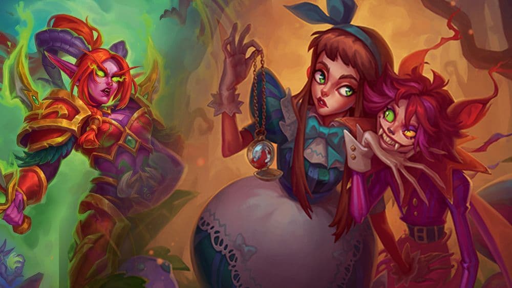 See this artist's super-vibrant takes on Alice in Wonderland and Hearthstone
