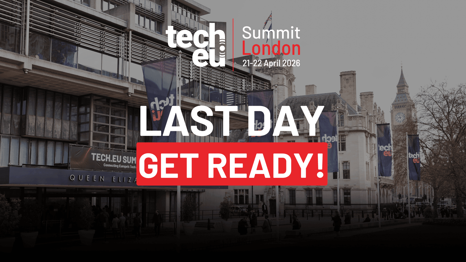 The Tech.eu Summit London 2026 is tomorrow: Last chance to secure your place