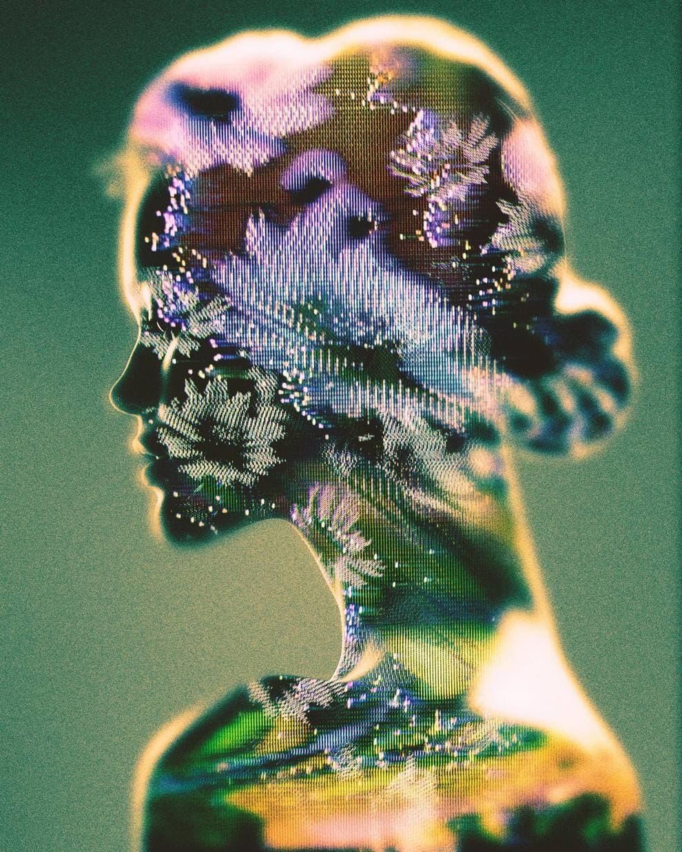 Breathtaking Glitch Graphics And Shoegaze-Inspired Visuals By Joel Villegas