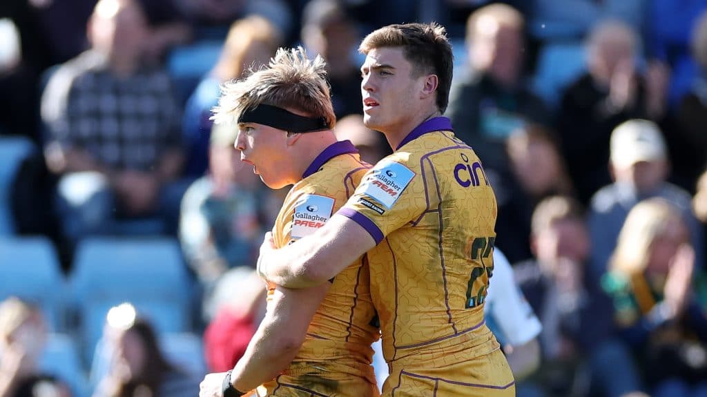 Saints' England stars sink Exeter hearts with magic at the death