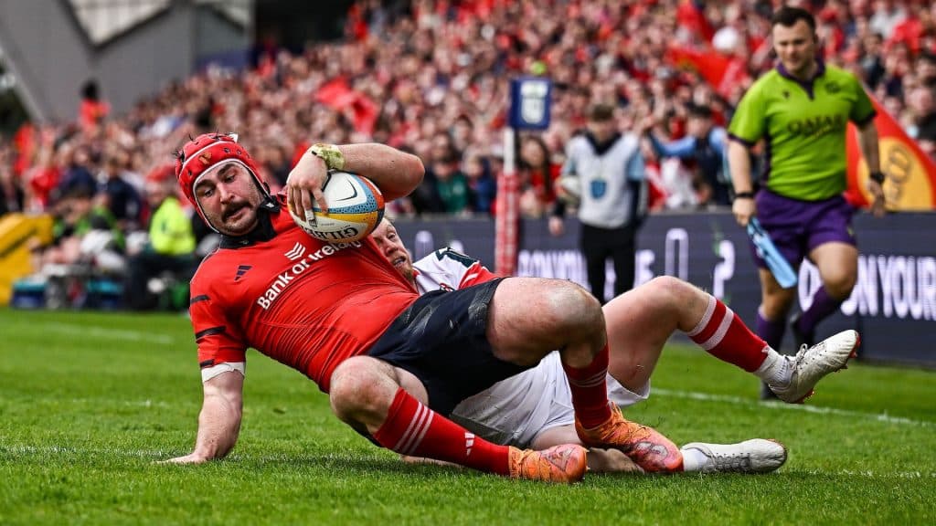 Munster punish injury-ravaged Ulster as Ireland prospect bags four