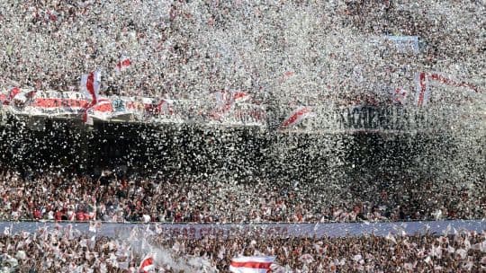 Authorities in Argentina ban iconic ticker tape welcome at football stadiums