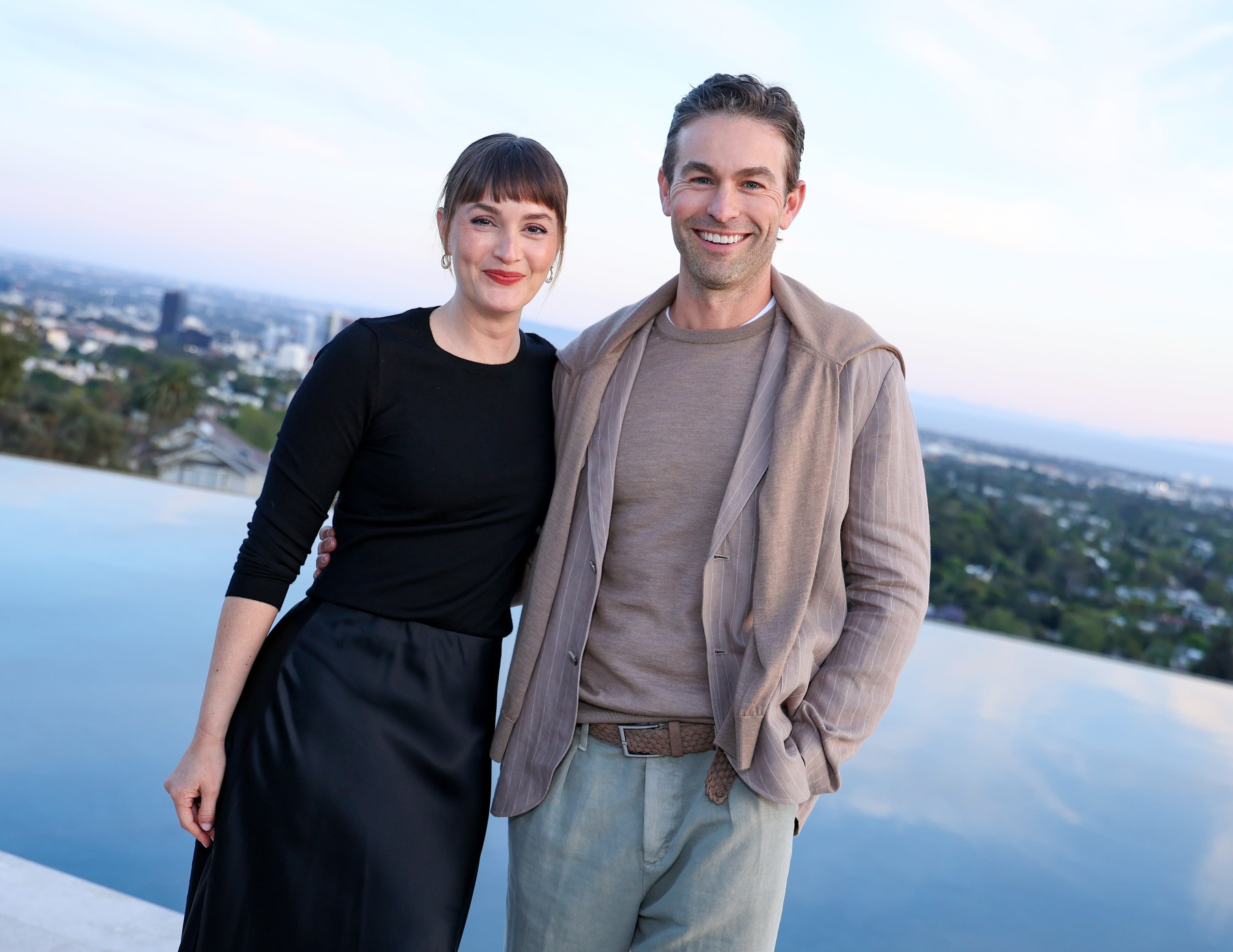 Leighton Meester and Chace Crawford Reunite in Los Angeles 14 Years After Gossip Girl Wrapped