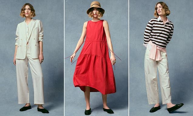 Designers collaborations are popping up all over the high street but THIS is the range worth investing in: think clever cuts, natural fibres and prices we can actually afford. DINAH VAN TULLEKEN