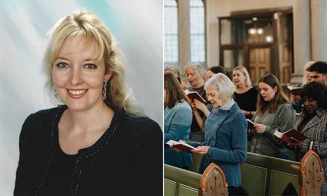 The reason people are turning away from the church? Power-crazed ladies in padded gilets who ride roughshod over the vicar, says CAROLINE BULLOCK - as she reveals how they've frozen her out in her Sussex town